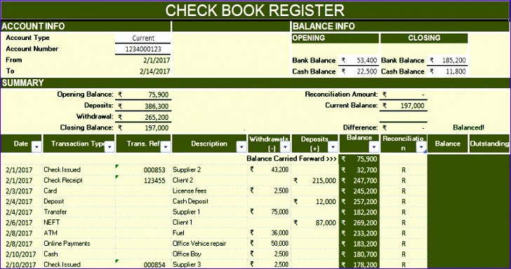 simple checkbook software for mac